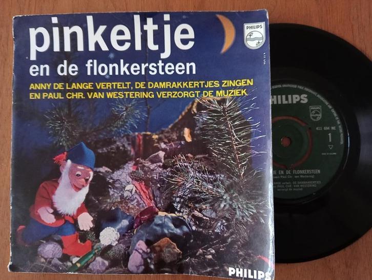 Ruil of koop Pinkeltje En De Fonkersteen (Single + Boekje), Cd's en Dvd's, Vinyl Singles, Gebruikt, Single, Kinderen en Jeugd