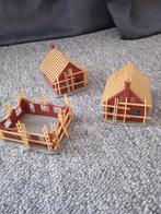Set van 3 nieuwe huizen n spoor, Hobby en Vrije tijd, Modeltreinen | N-Spoor, Overige merken, Gelijkstroom, Brug, Tunnel of Gebouw