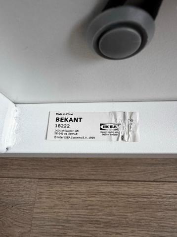 IKEA Bekant Bureau - Wit - afbeelding 4