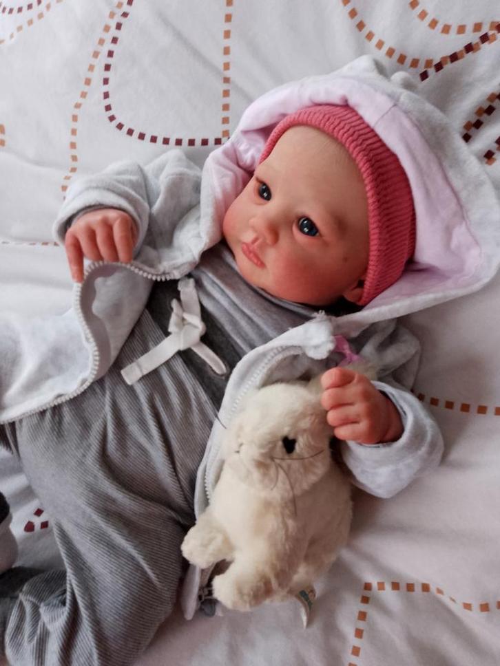 Reborn super mooi, Verzamelen, Poppen, Nieuw, Babypop, Ophalen of Verzenden