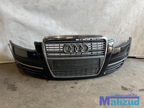AUDI A6 C6 Zwart voorbumper bumper voor 2004-2011, Auto-onderdelen, Carrosserie en Plaatwerk, Bumper, Audi, Voor, Gebruikt, Ophalen of Verzenden