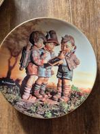 M.J. Hummel Bord - Naar School, Antiek en Kunst, Antiek | Wandborden en Tegels, Ophalen