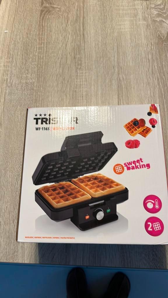 Tristar WF-1165 Wafelijzer, Witgoed en Apparatuur, Wafelijzers, Nieuw, Ophalen