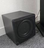 Subwoofer Rel Acoustics Q201E, Gebruikt, Subwoofer, 120 watt of meer, Ophalen