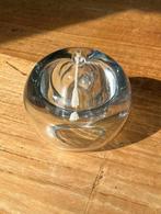 Olie-lampje, bolvormig dik glas, Huis en Inrichting, Woonaccessoires | Kandelaars en Kaarsen, Ophalen of Verzenden, Overige materialen