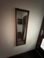 Mooie rechthoekige spiegel met houten frame, Huis en Inrichting, Woonaccessoires | Spiegels, Ophalen, Minder dan 50 cm, Gebruikt