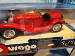 Alfa romeo 8c 2300 Spider touring 1932 1/18, Ophalen of Verzenden, Zo goed als nieuw, Auto, Bburago