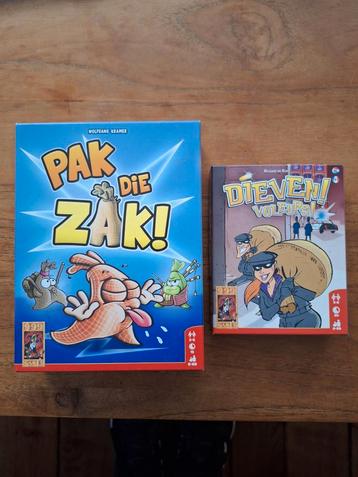 Pak die Zak! & Dieven! Voleurs!  999 games Kaartspellen beschikbaar voor biedingen