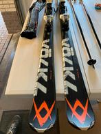 Ski set Völkl RTM 173cm met schoenen en stokken, 160 tot 180 cm, Zo goed als nieuw, Carve, Skiën