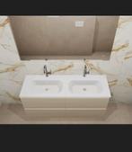 Detremmerie wastafel 140cm + LED spiegel - Nieuw in doo, Ophalen, 100 tot 150 cm, Nieuw, Wastafelkast