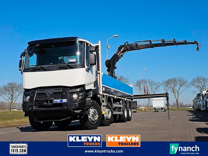 RENAULT C 430 hiab 228es5, Auto's, Vrachtwagens, Bedrijf, Te koop, ABS, Airconditioning, Cruise Control, Traction-control, Renault