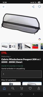 Windschern peugeot 206, Ophalen, Zo goed als nieuw