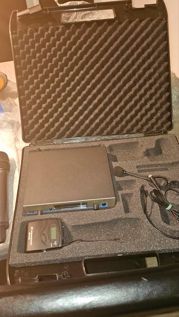 Sennheiser  draadloos microfoons, Muziek en Instrumenten, Microfoons, Zo goed als nieuw, Zangmicrofoon, Draadloos, Ophalen