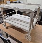 Theewagen moet weg!!!!, Ophalen, Gebruikt, Vierkant, Hout