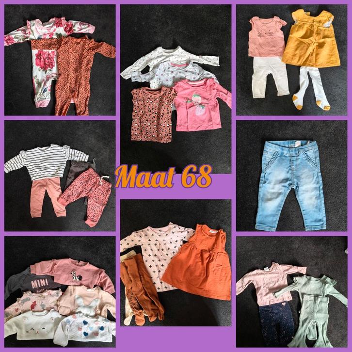 Kledingpakket maat 68 meisje Z8 Name it Hema Prenatal, Kinderen en Baby's, Babykleding | Maat 68, Meisje, Ophalen of Verzenden