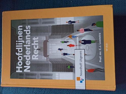Prof.Mr.C.J. Loonstra - Hoofdlijnen Nederlands recht, Boeken, Wetenschap, Zo goed als nieuw, Ophalen of Verzenden