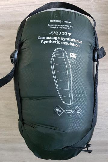 Forclaz mummie Trek 500 winter slaapzak M -5C Polyesther beschikbaar voor biedingen