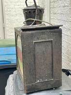 Antieke spoorwegen rangeerlamp, Antiek en Kunst, Antiek | Lampen, Ophalen of Verzenden