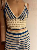 MADE IN ITALY set gehaakt S  origineel ZGAN, Kleding | Dames, Jumpsuits, G, T, Ophalen of Verzenden, Zo goed als nieuw