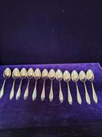 Vintage Verzilverde Lepels - Set van 12 in Doos, Ophalen of Verzenden
