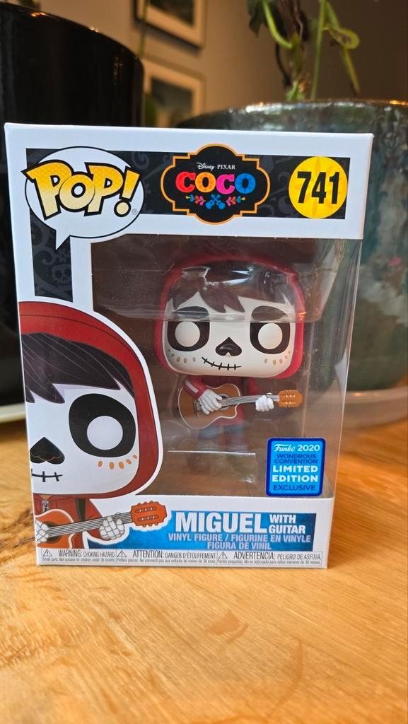 Funko Pop Miguel Coco 741 Wondrous Con 2020 Exclusief, Verzamelen, Poppetjes en Figuurtjes, Nieuw, Ophalen of Verzenden