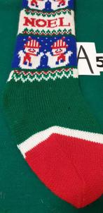 Kerstsok groot gebreid met verschillende motieven [a594], Diversen, Kerst, Ophalen of Verzenden, 'T Olde Gre-j, Info@toldegrej.nl
