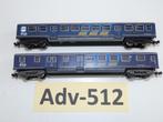 Adv-512 N Spoor Personenwagons NS 3120/21 Minitrix Plan E, Hobby en Vrije tijd, Gelijkstroom, Trix, Wagon, Ophalen of Verzenden