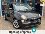 Fiat 500 1.2 Sport 2009 Zwart NAVI AIRCO LM APK NAP!, Auto's, Fiat, Voorwielaandrijving, Gebruikt, 4 cilinders, 840 kg