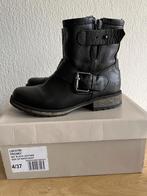 Dune, zwarte dames biker boots, Kleding | Dames, Schoenen, Verzenden, Zwart, Lage of Enkellaarzen, Dune