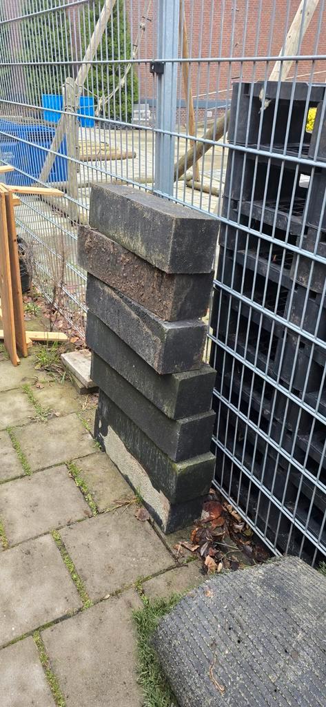 Patioblokken, Tuin en Terras, Tegels en Klinkers, Gebruikt, Klinkers, Beton, Minder dan 5 m², Ophalen of Verzenden