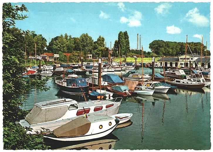 910457 Dordrecht ZH 1970 Jachthaven Wantij Gelopen met zegel, Verzamelen, Ansichtkaarten | Nederland, Gelopen, Zuid-Holland, 1960 tot 1980