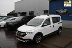 Dacia Dokker 1.2 TCe S&S Stepway *BJ'17*AIRCO*, Auto's, Voorwielaandrijving, Stof, Gebruikt, 4 cilinders