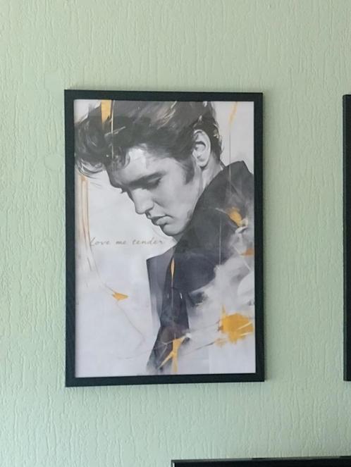 Poster Art,  Elvis Presley Marilyn Monroe, Antiek en Kunst, Kunst | Tekeningen en Foto's, Ophalen of Verzenden