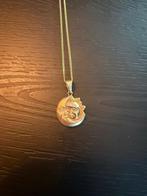 Gouden ketting 14krt, Met hanger, Ophalen of Verzenden, Zo goed als nieuw, Goud