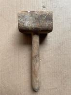 Oud Hollandsch gererdschap, houten klop hamer, Antiek en Kunst, Ophalen