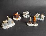 Lemax kerst figuren d8 kerstdorp dieren, Diversen, Kerst, Verzenden, Zo goed als nieuw