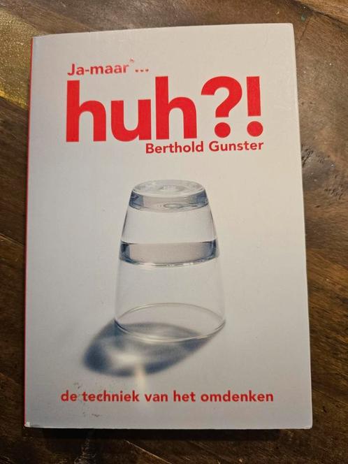 Berthold Gunster - Huh?!, Boeken, Psychologie, Gelezen, Ophalen of Verzenden