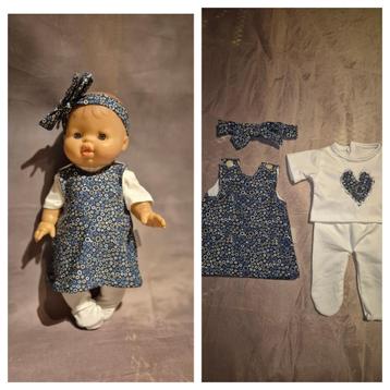Poppenkleding setje nieuw 34cm popje beschikbaar voor biedingen