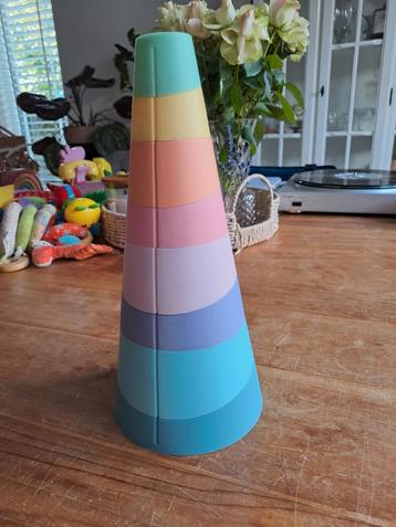 Oppi Stak Stapeltoren - Pastelkleuren beschikbaar voor biedingen