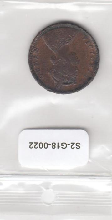 S2-G18-0022 India 1/4 Anna FI  1862 KM467!! C   beschikbaar voor biedingen