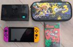 Nintendo Switch + Splatoon 2, Spelcomputers en Games, Gebruikt, 1 speler, Ophalen of Verzenden, Vanaf 12 jaar