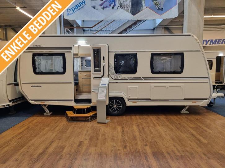 Fendt Bianco 515 SG; super compleet o.a. vloerverwarming, Caravans en Kamperen, Caravans, Bedrijf, tot en met 4, 1250 - 1500 kg