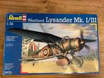 Revell 1:32 Westland Lysander Mk zeldsaam model, Hobby en Vrije tijd, Modelbouw | Vliegtuigen en Helikopters, Revell, Nieuw, Ophalen of Verzenden