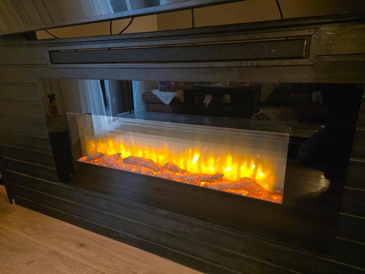 Livn elektrische hanghaard Nottingham, Huis en Inrichting, Haarden, Elektrische haard, Ophalen