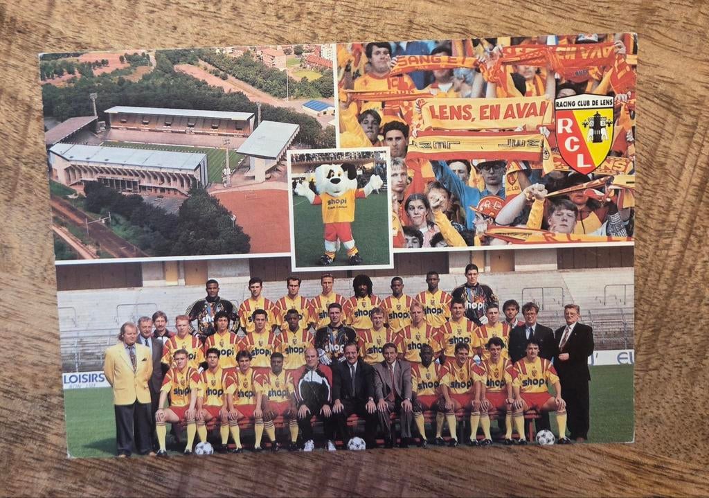 Franse voetbalclub RC Lens, Verzenden, 1980 tot heden, Ongelopen, Sport en Spel