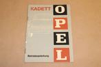 Opel Kadett - Betriebsanleitung - 1963 !!, Auto diversen, Handleidingen en Instructieboekjes, Ophalen of Verzenden
