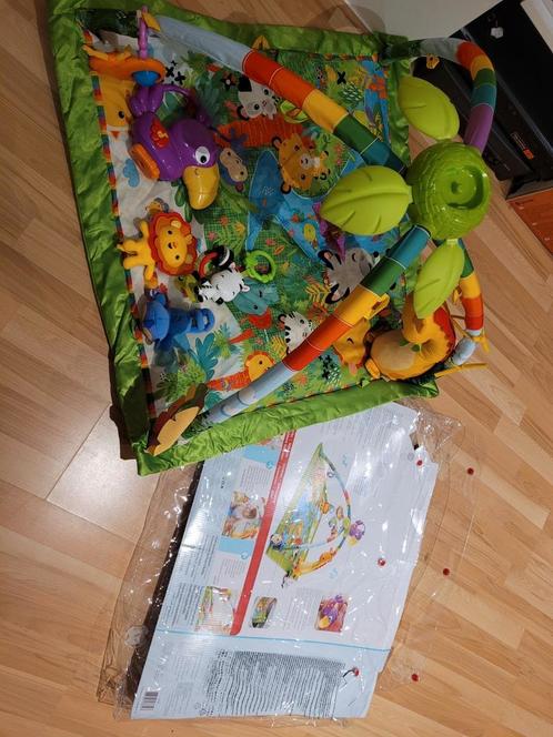Fisher price speelmat/babygym met geluid en licht, Kinderen en Baby's, Speelgoed | Babyspeelgoed, Zo goed als nieuw, Babygym, Ophalen