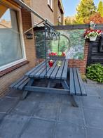Goede stevige zware Douglas picknicktafel, Tuin en Terras, Picknicktafels, Ophalen, Gebruikt, Rechthoekig, Hout