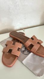 Hermes slippers, Kleding | Dames, Schoenen, Slippers, Bruin, Nieuw, Ophalen of Verzenden