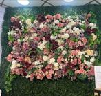 Flowerwall - kunststof bloemen, Ophalen, Zomer, Overige soorten, Volle zon